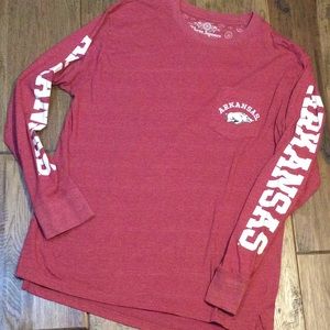 Arkansas racer back men’s long sleeve.